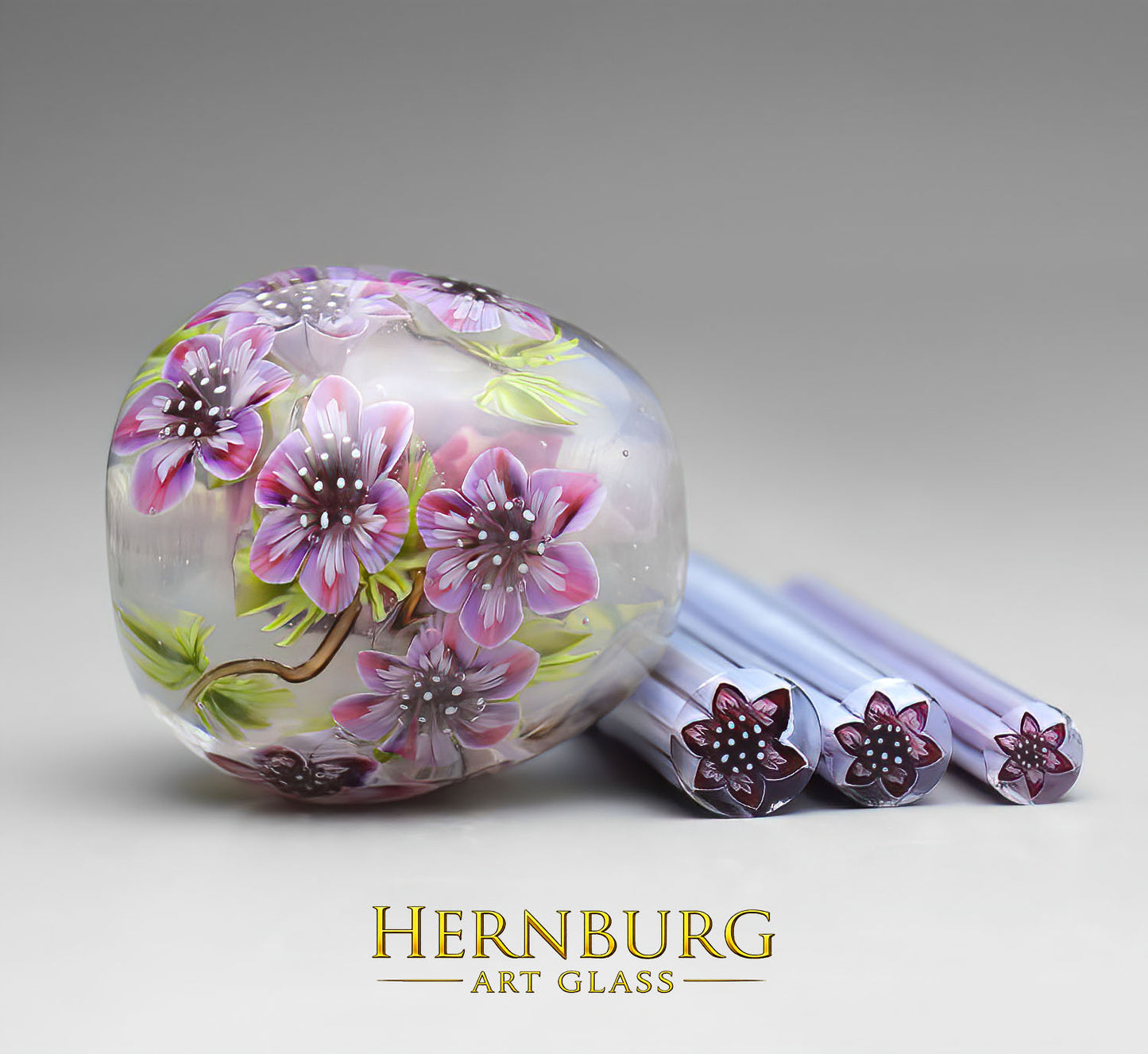 Murini flowers. EQUATOR. Sticks 5 cm long. Materials for lampwork. Glass COE104
