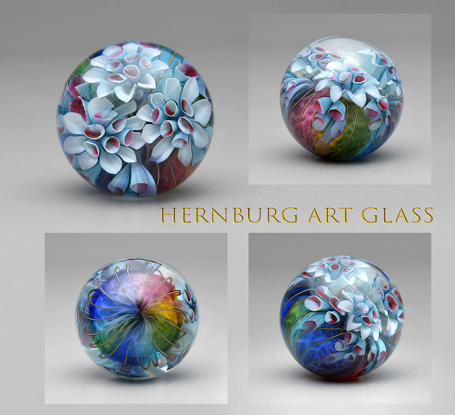 Murini flowers. PESTRIT. Sticks 5 cm long. Materials for lampwork. Glass COE104