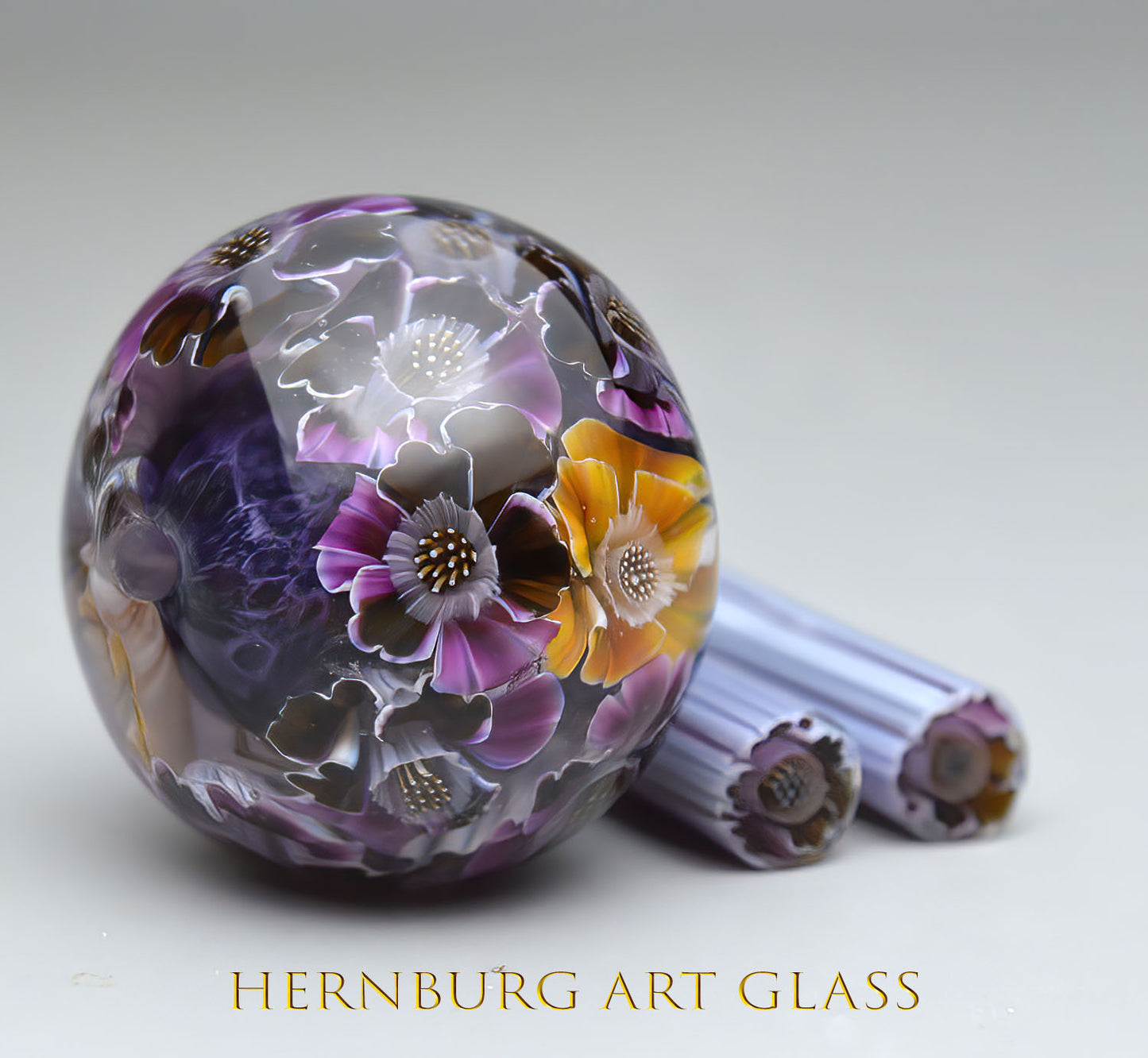 Murini flowers. VIONA. Sticks 5 cm long. Materials for lampwork. Glass COE104