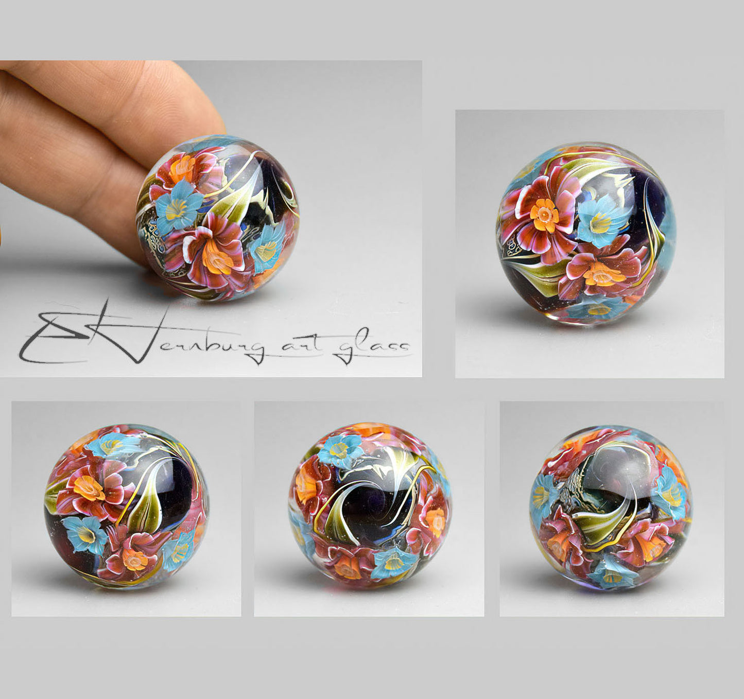 Marble. Collectible Sphere. FIRST ENCOUNTER. Diameter — 30 mm (1.18”)
