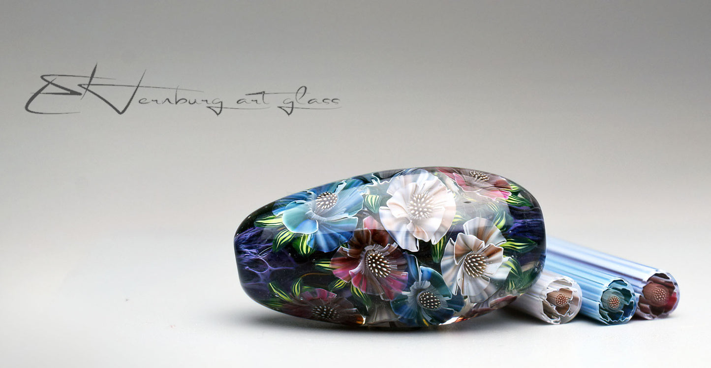 Murrini Set – 3 sticks of 50 mm, COE 104