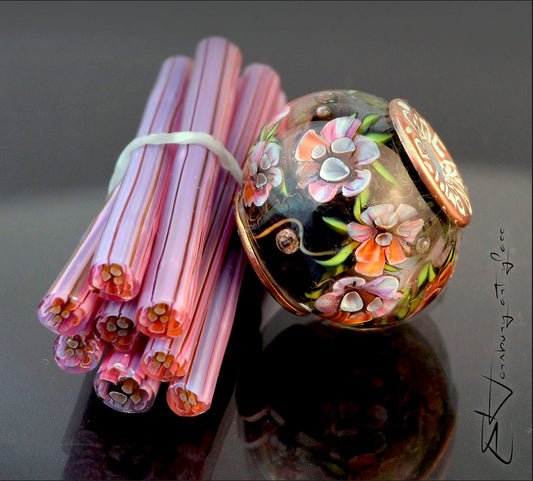 Murini. Sticks 5 cm long. Materials for lampwork. Glass COE104