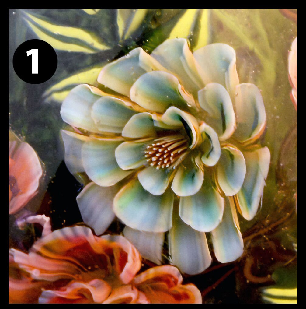 Murini. Sticks 5 cm long. Materials for lampwork. Glass COE104