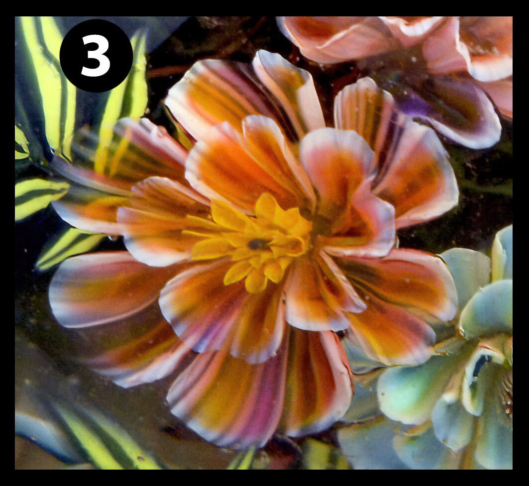 Murini. Sticks 5 cm long. Materials for lampwork. Glass COE104