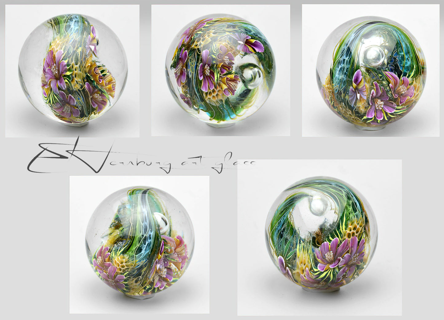 Marble. Glass. Collectible ball. Diameter 49 mm - 1.93 inch