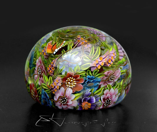 Paperweight. Glass