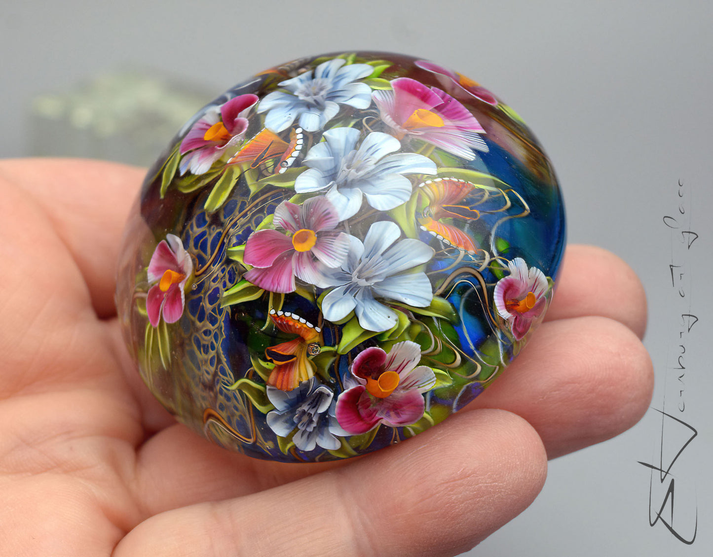 Paperweight. Glass