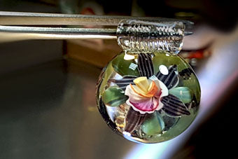 BLOOMING ORCHID Tutorial for lampworkers