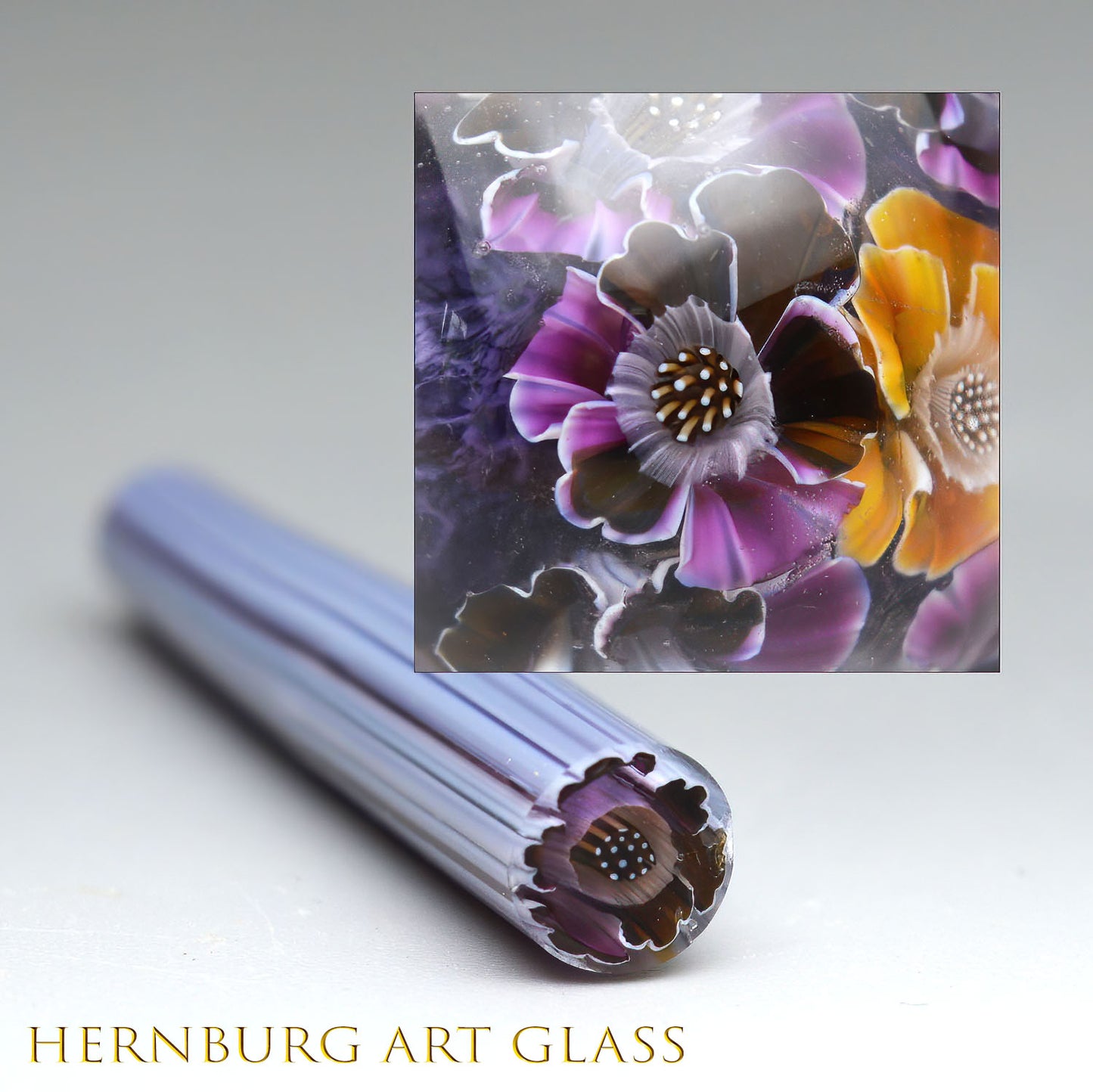 Murini flowers. VIONA. Sticks 5 cm long. Materials for lampwork. Glass COE104