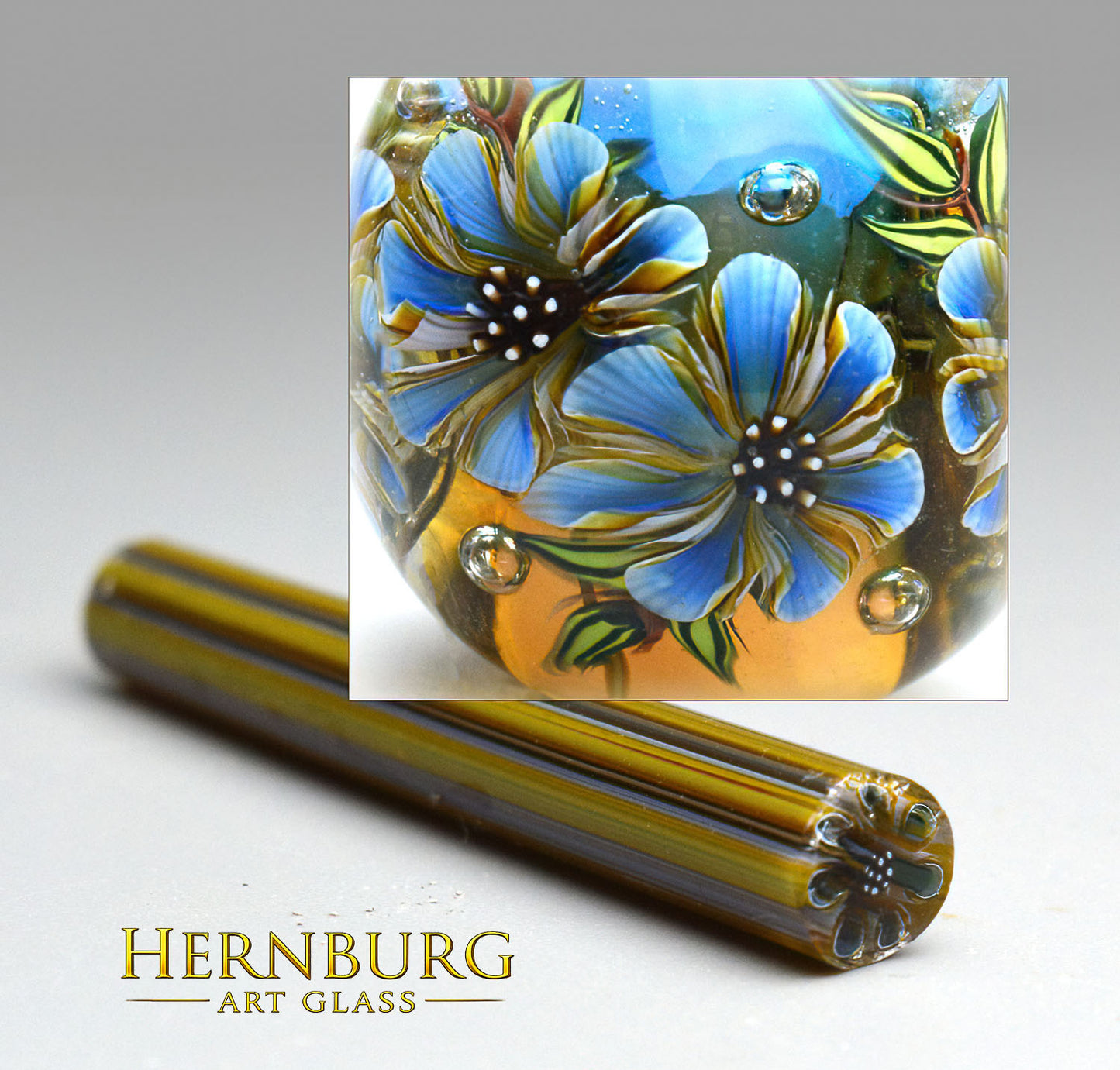 Murini flowers. SKYLARK . Sticks 5 cm long. Materials for lampwork. Glass COE104