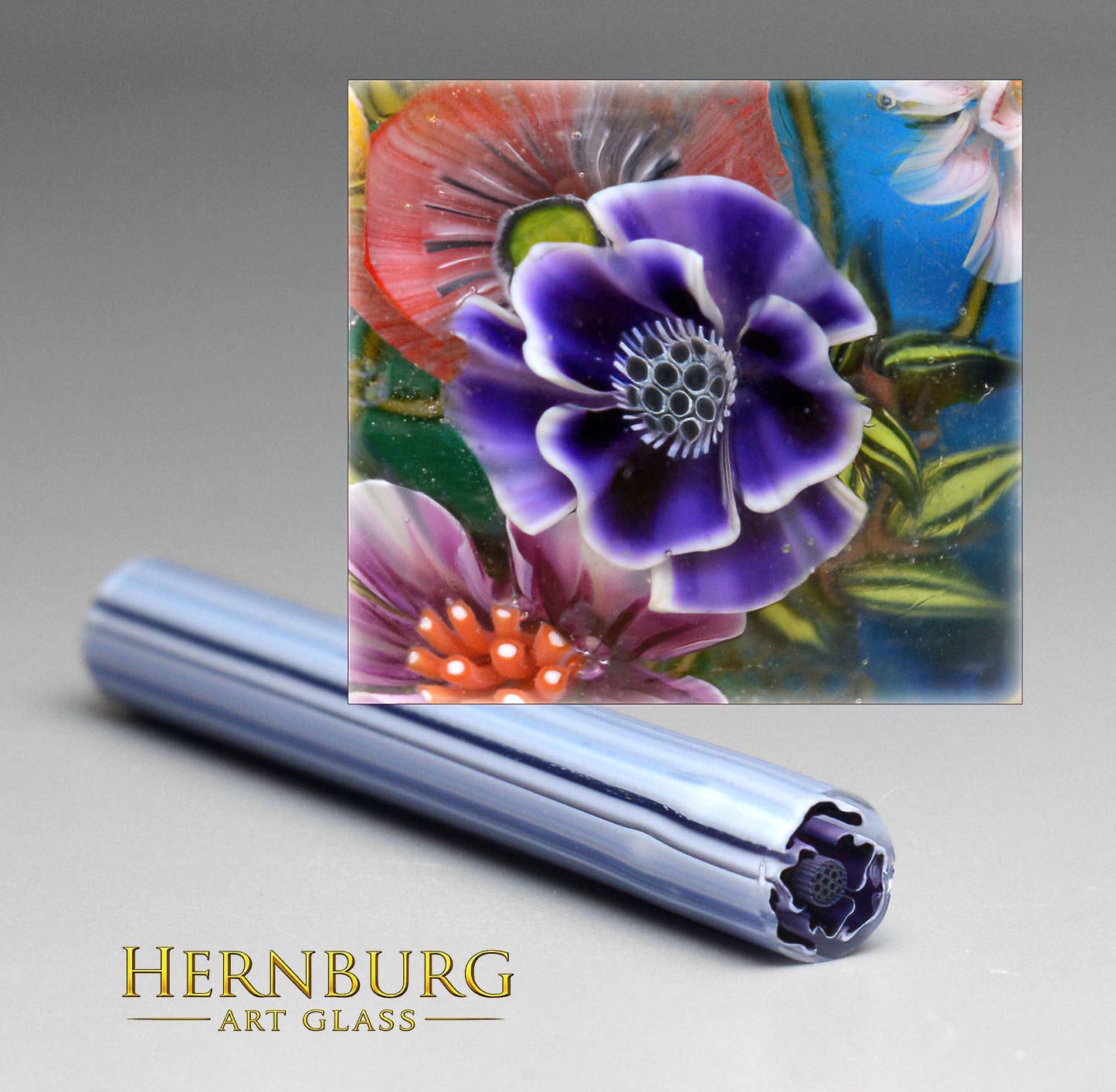 Murini flowers. VELVET QUEEN . Sticks 5 cm long. Materials for lampwork. Glass COE104
