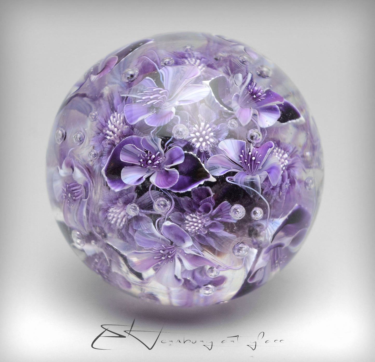 Marble. Glass. Collectible ball. Diameter 49 mm - 1.93 inch