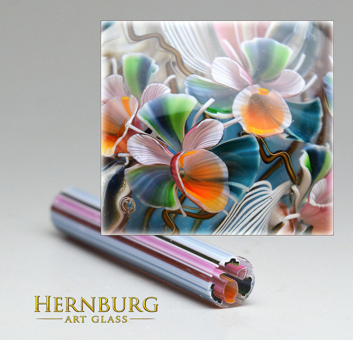 Murini flowers. Harlequin . Sticks 5 cm long. Materials for lampwork. Glass COE104