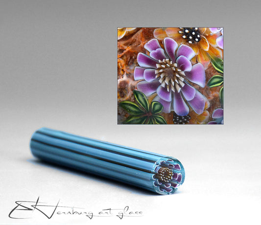 Murini flowers. Heliandra. Sticks 5 cm long. Materials for lampwork. Glass COE104
