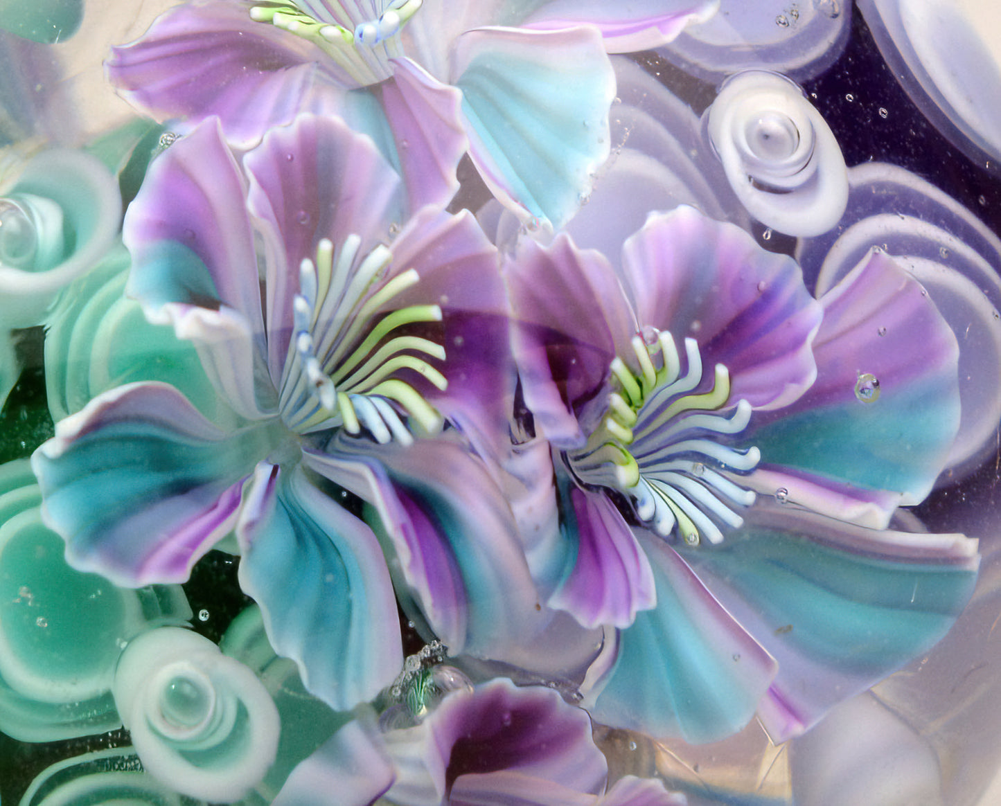 Murini flowers. Sticks 5 cm long. Materials for lampwork. Glass COE104