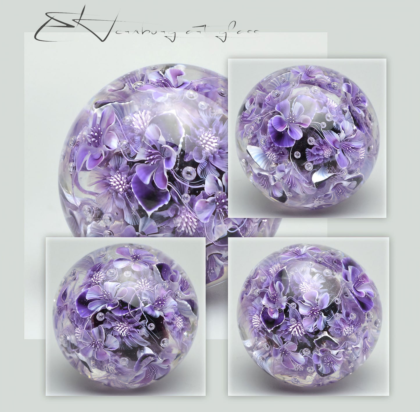 Marble. Glass. Collectible ball. Diameter 49 mm - 1.93 inch