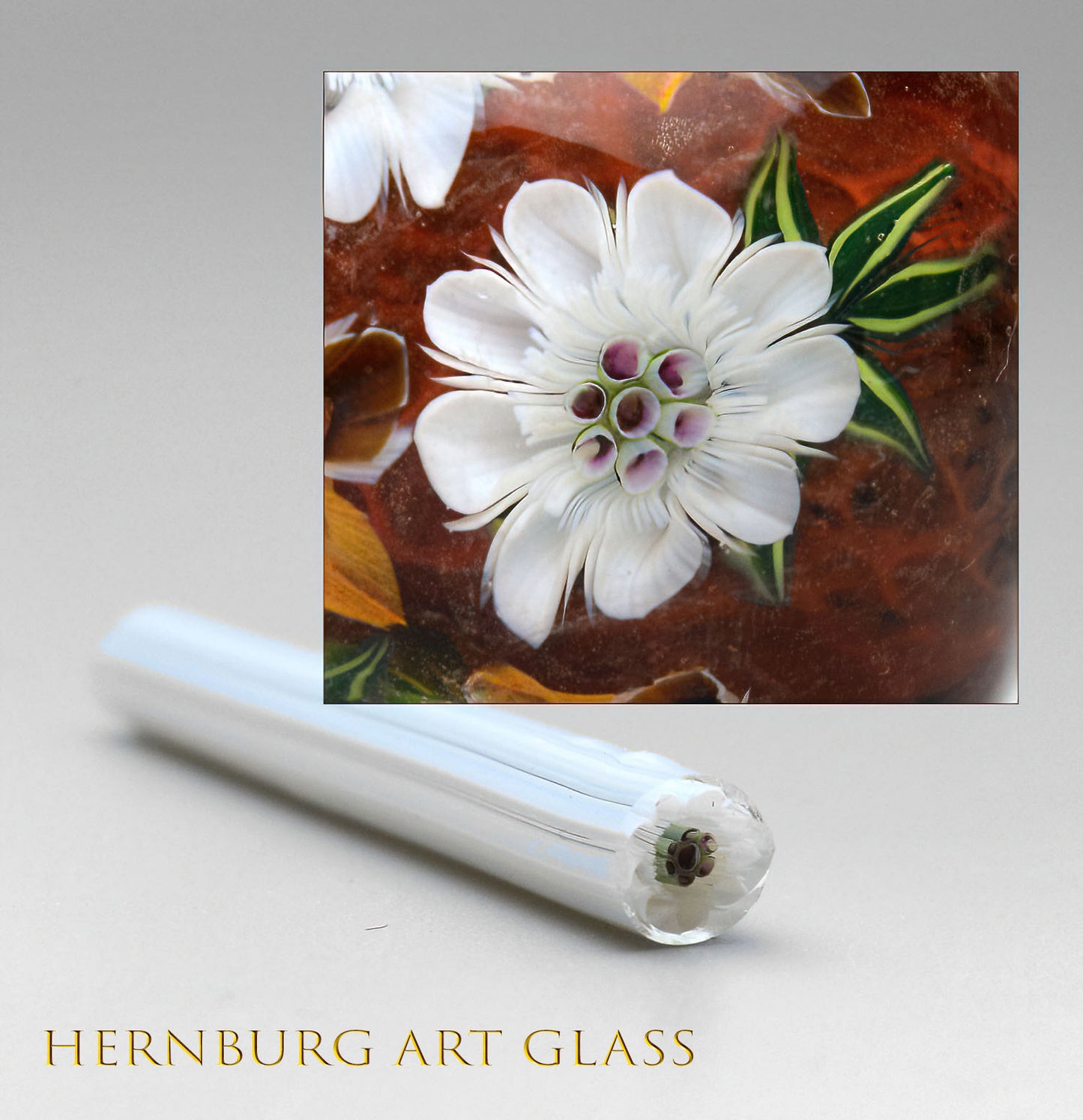 Murini flowers. PORCELIA. Sticks 5 cm long. Materials for lampwork. Glass COE104
