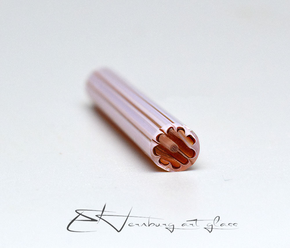 Murini flowers. Sticks 5 cm long. Materials for lampwork. Glass COE104