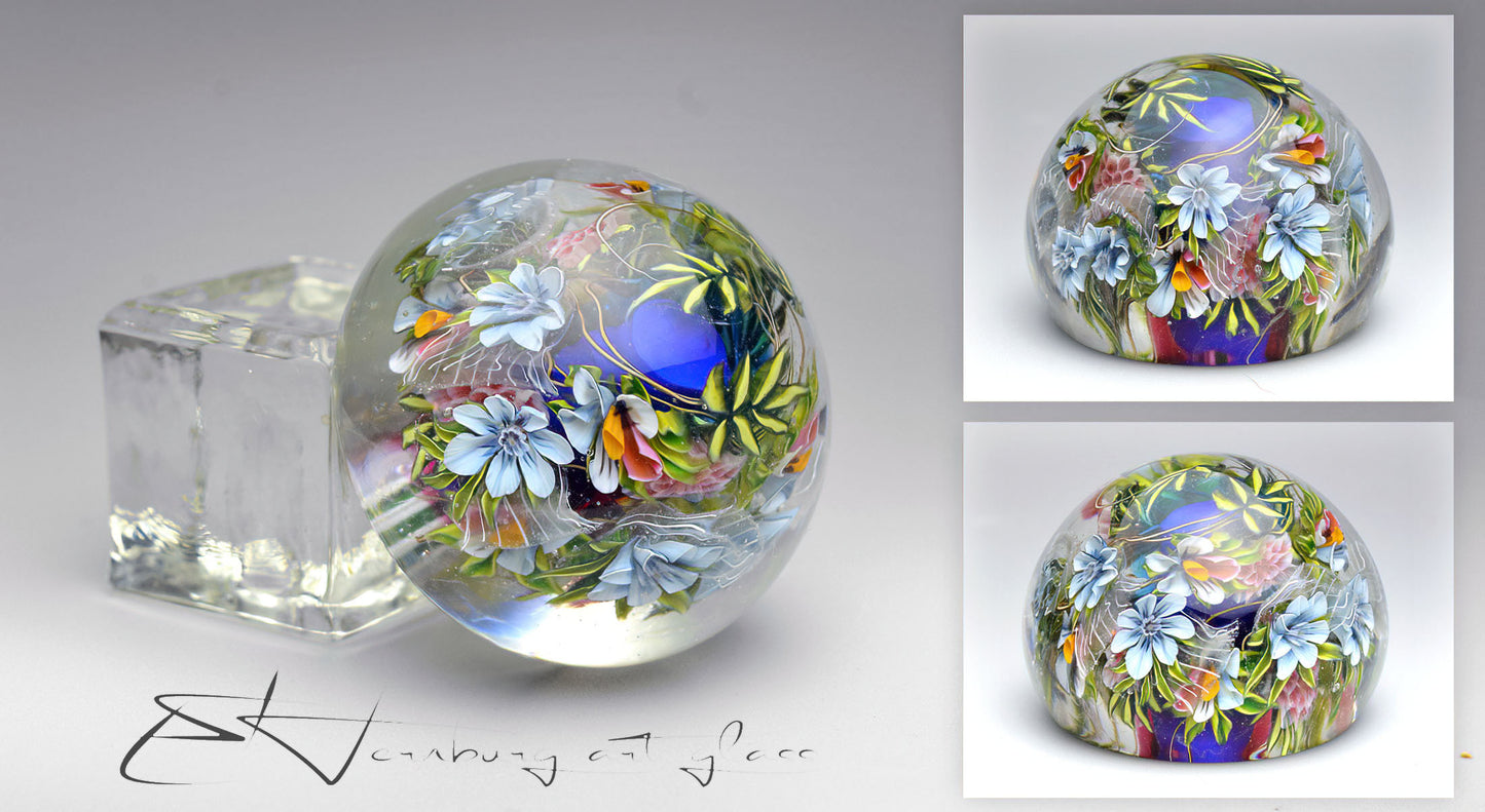 Paperweight. Glass