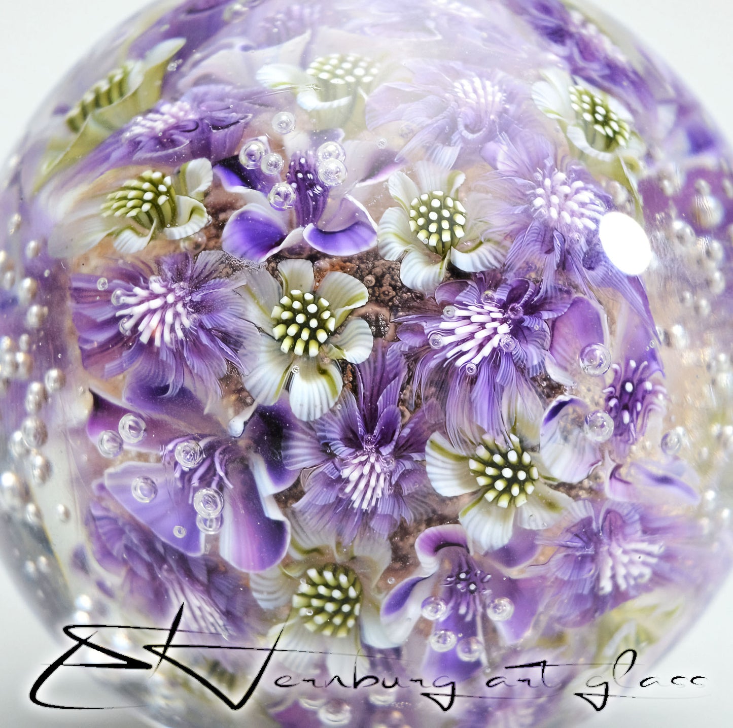 Marble. Glass. Collectible ball. Diameter 54 mm - 2.13 inch