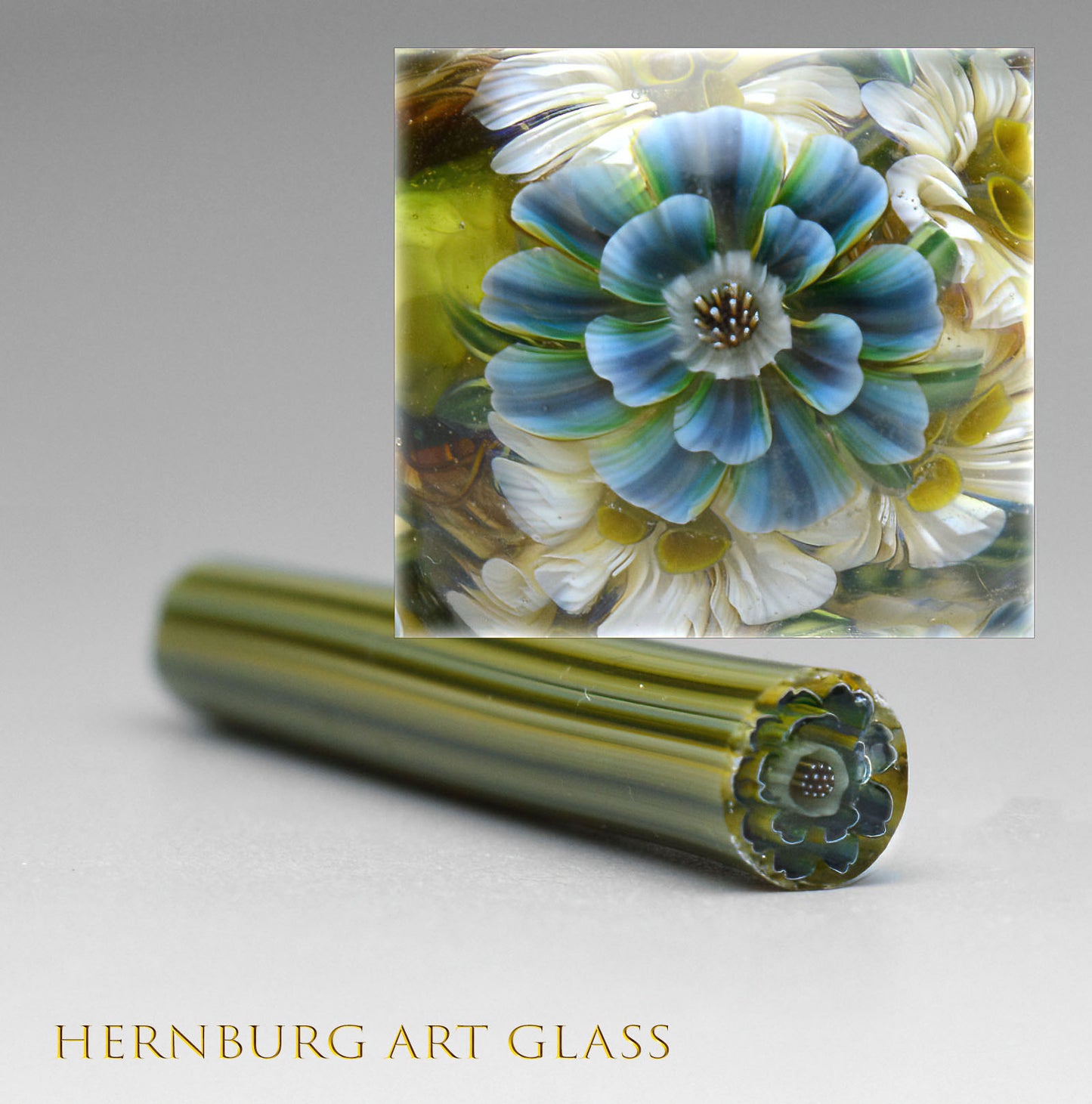 Murini flowers. WATERCOLOR STUDY. Sticks 5 cm long. Materials for lampwork. Glass COE104