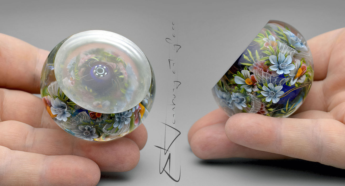 Paperweight. Glass