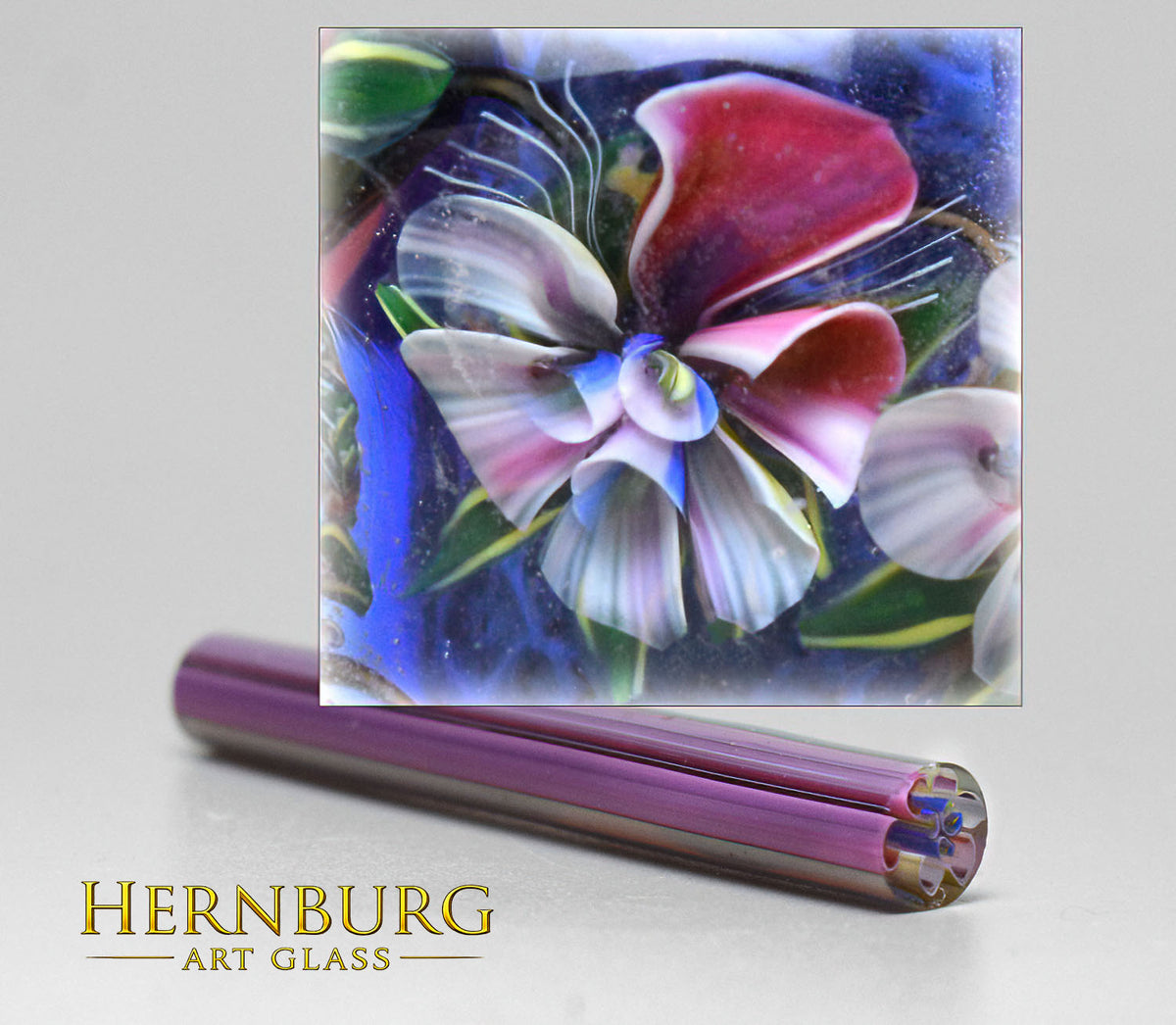 Murini flowers. RUCHE. Sticks 5 cm long. Materials for lampwork. Glass COE104