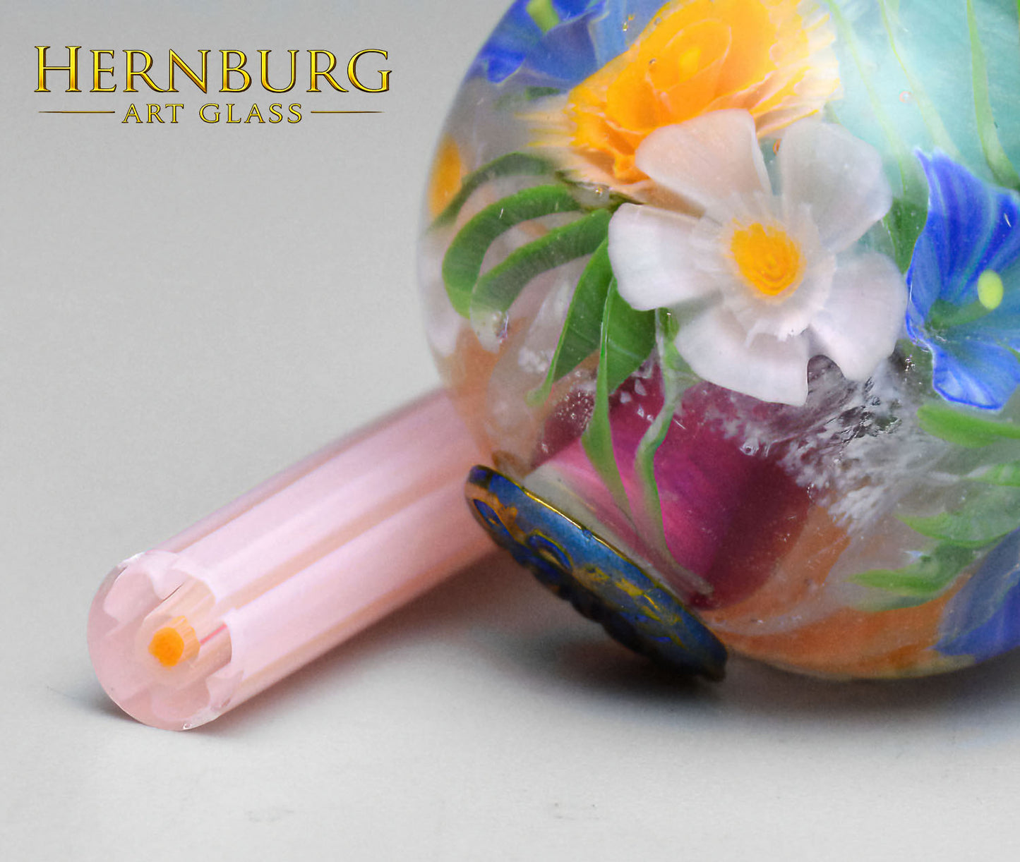 Murini flowers. MEADOW . Sticks 5 cm long. Materials for lampwork. Glass COE104