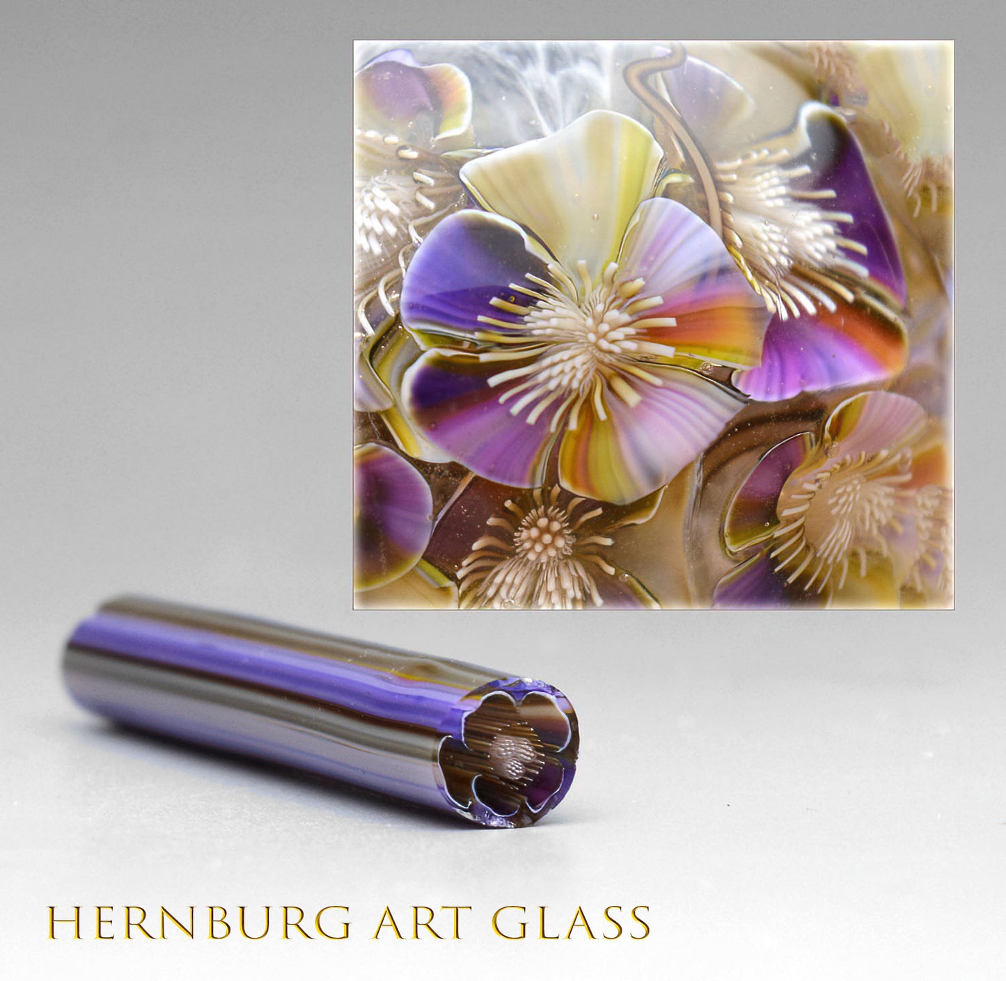 Murini flowers. MOIRE. Sticks 5 cm long. Materials for lampwork. Glass COE104