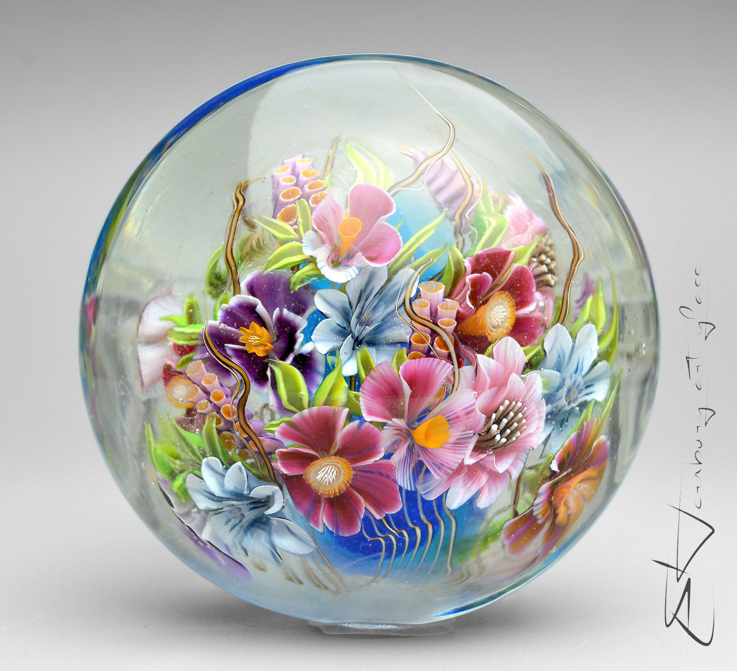 Paperweight. Glass