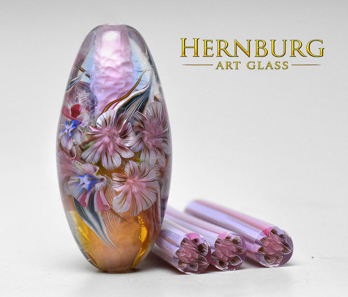 Murini flowers. CHANGEANT. Sticks 5 cm long. Materials for lampwork. Glass COE104