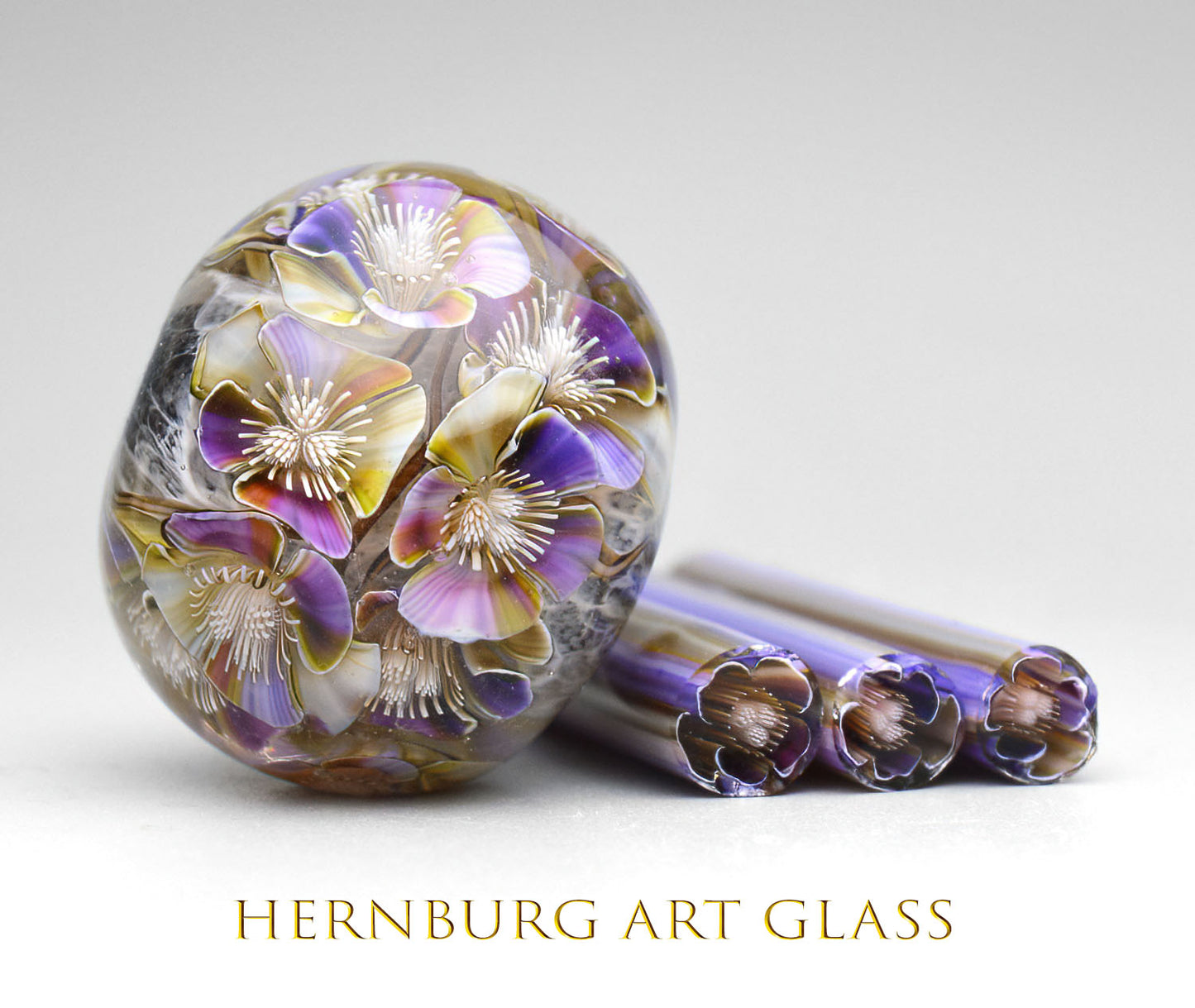 Murini flowers. MOIRE. Sticks 5 cm long. Materials for lampwork. Glass COE104