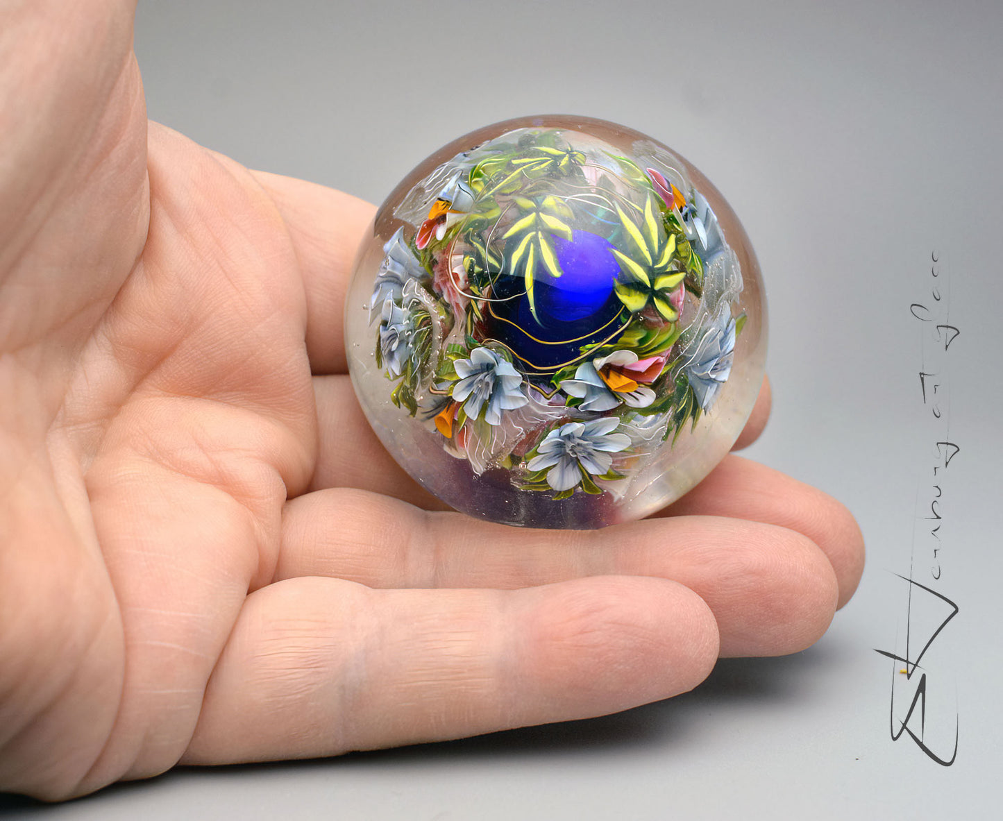 Paperweight. Glass