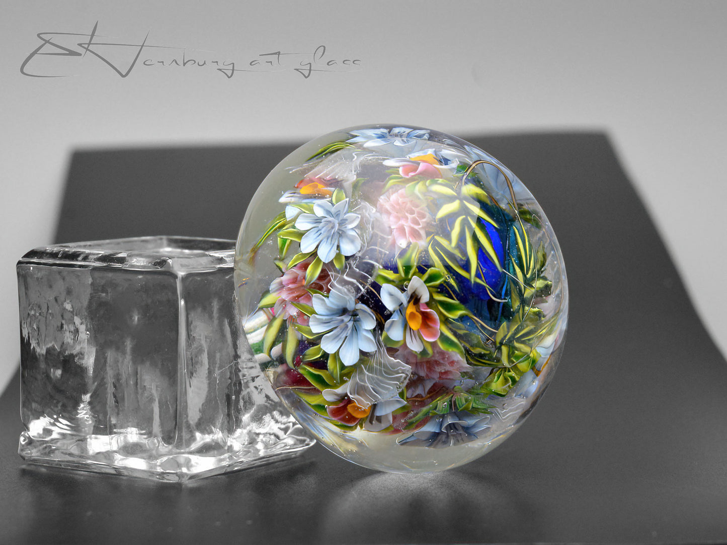 Paperweight. Glass