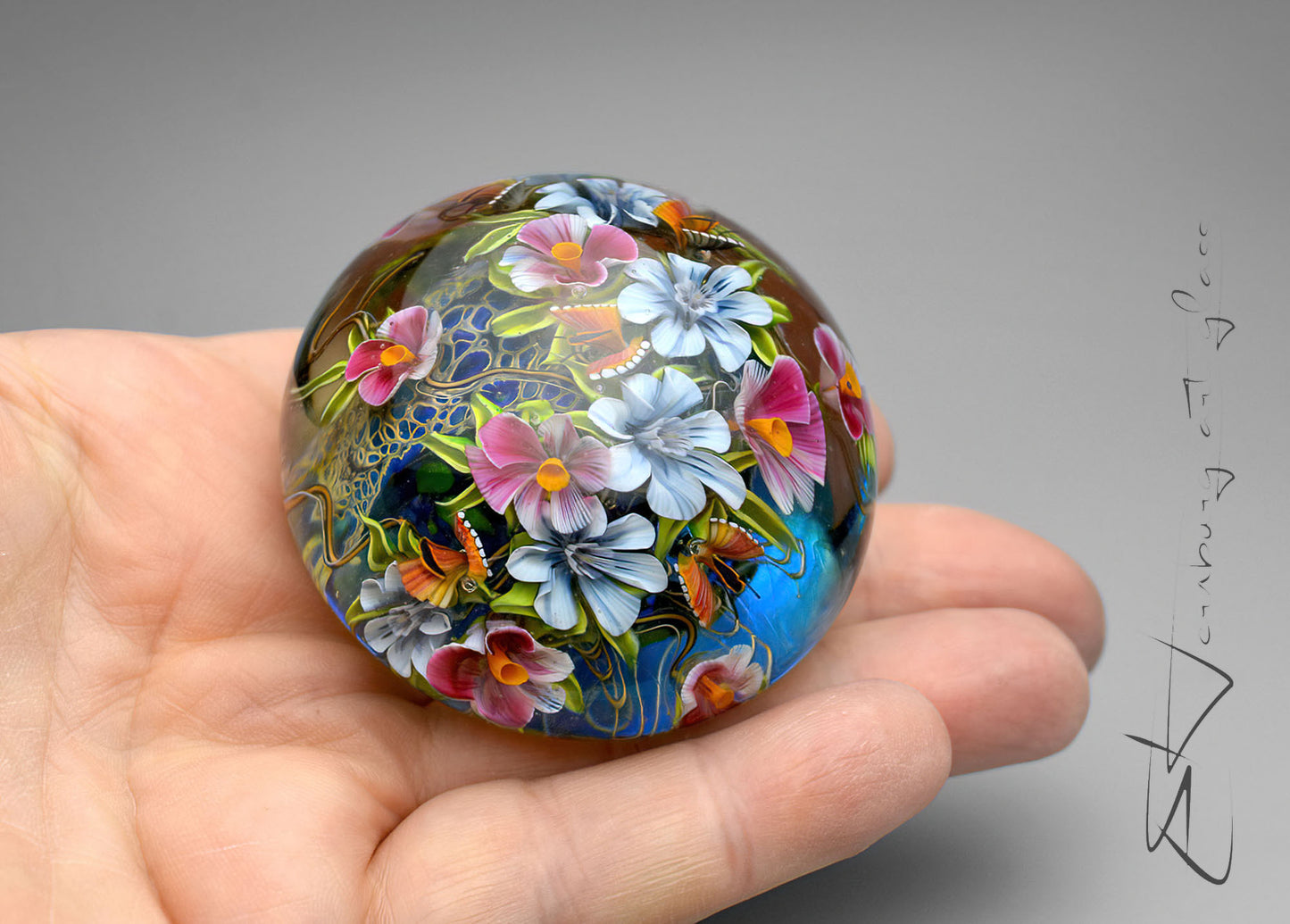 Paperweight. Glass