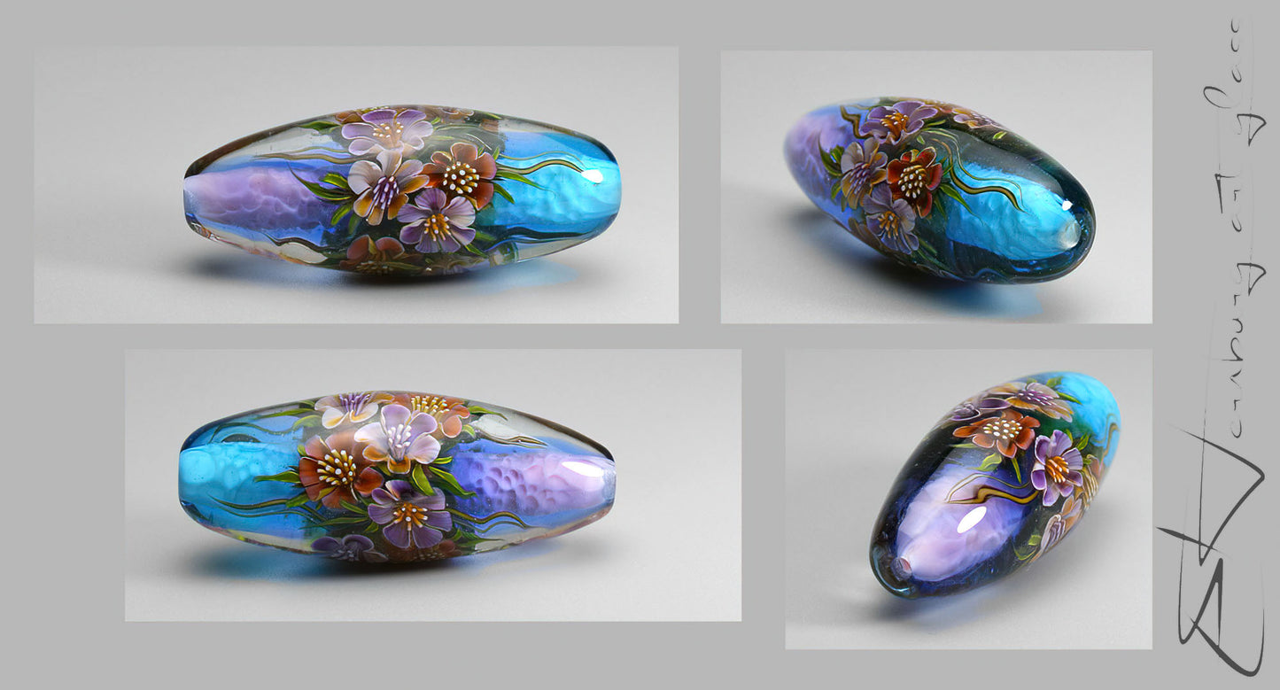 Bead. Glass. Lampwork