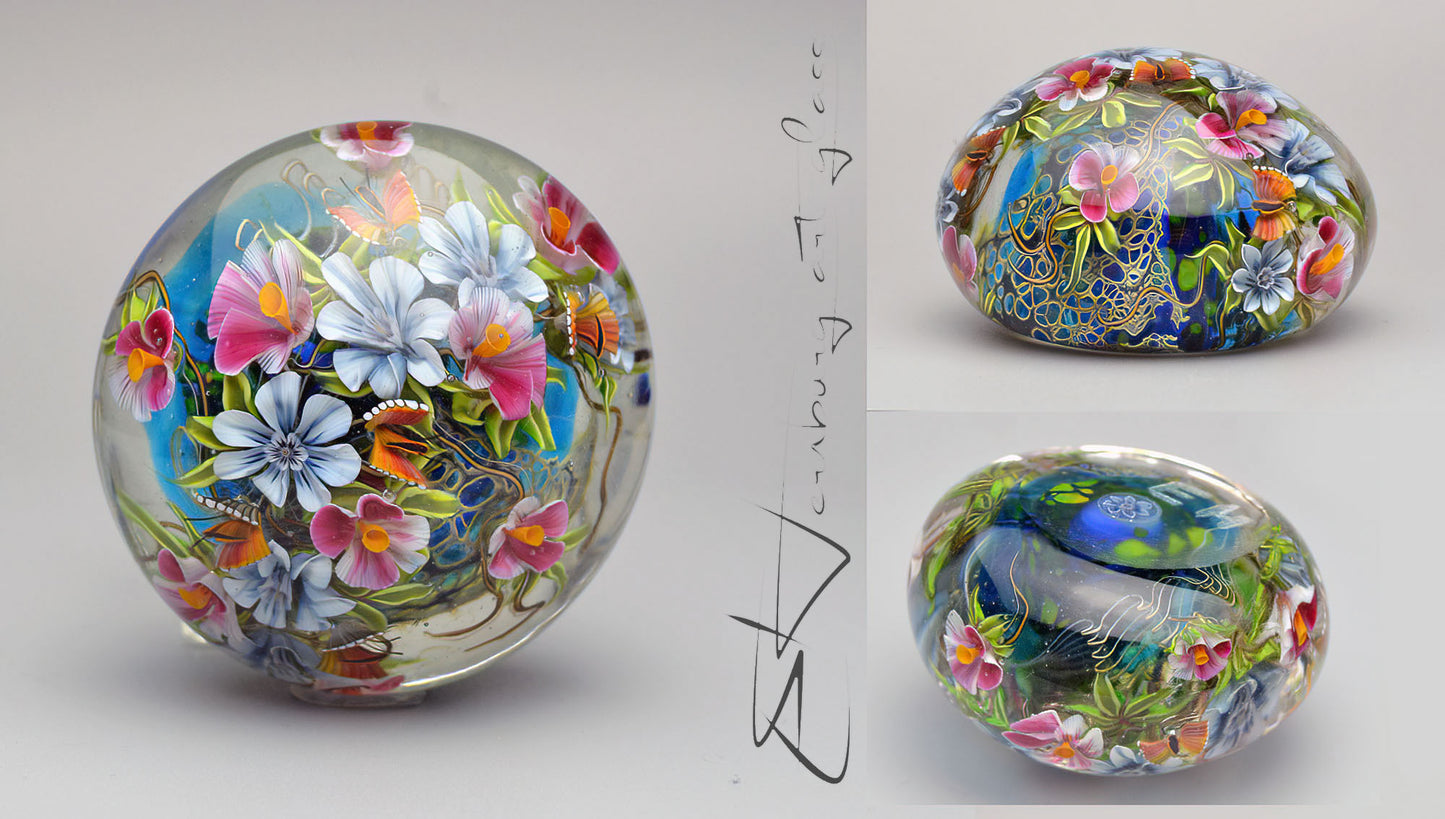 Paperweight. Glass